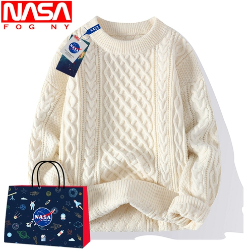 Зимний однотонный трикотажный красный базовый шерстяной свитер для школьников, увеличенная толщина