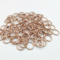Copper pipe welding ring silver welding i ring air conditioning cold storage solder high frequency welding ring copper welding ring copper welding ring customized welding ring
