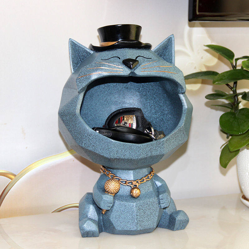 Entry key storage shelf Nordic luxury key storage artifact entry door entrance home key storage box creation