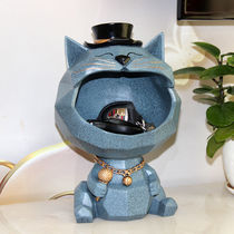 Entry key storage rack Nordic light luxury key storage artifact entry door porch home key storage box creation