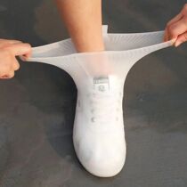 Waterproof Silicone Shoe vers Reusable Non-Slip Wear-Resista