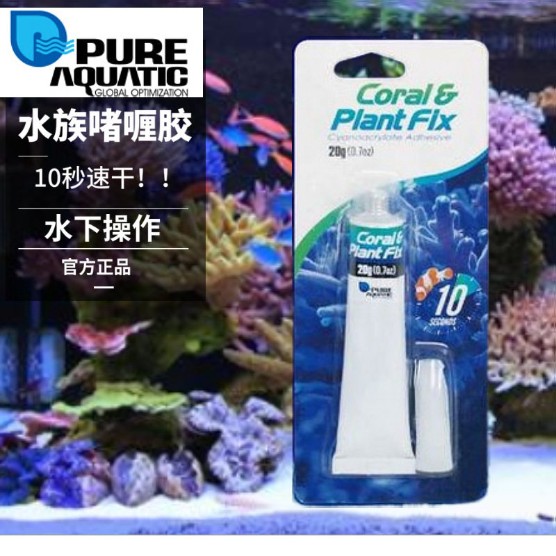 P Brand Aqua Coral Glue SPS Glue LPS Glue Bone Coral Glue Underwater Viscous Super Aronfa 20g