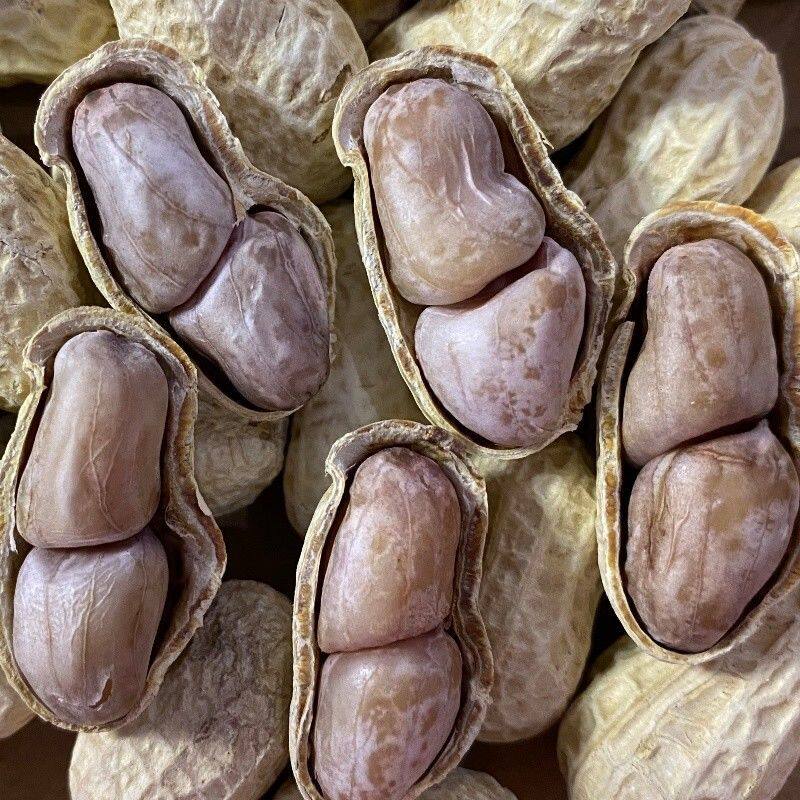 New products (water-boiled white sun peanuts) salt peanuts salty dried garlic 5 fragrant salted dried flowers raw cooked peanuts with crust multitaste