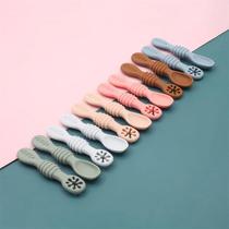 BabyFeding Meal Spoon Set BPA Free Silicone y Spoon Childr