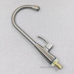 Foreign Trade Export Ball Rotatable Single Cold Water Faucet Kitchen Sink Quarter Interface Stainless Steel Faucet