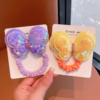 Сиреневый желтый комплект