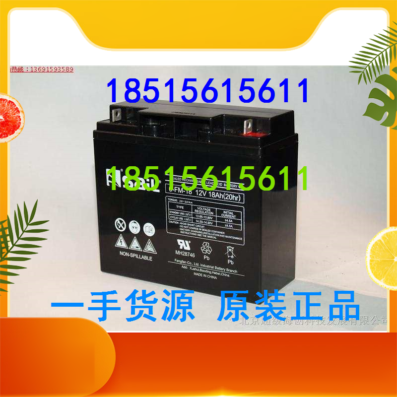 Sail battery 12V22AH SAIL battery 6-FM-22 solar emergency lighting DC screen UPS EPS