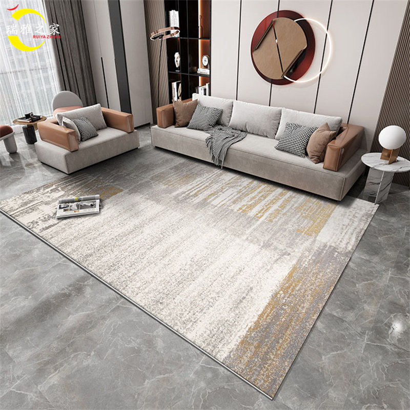 Ruiya House modern light luxury carpet living room coffee table blanket Nordic home bedroom study dirty-resistant cloakroom floor mat