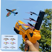 Launcher Toys for Kids Bubble Catapult With 6 Small Plane To