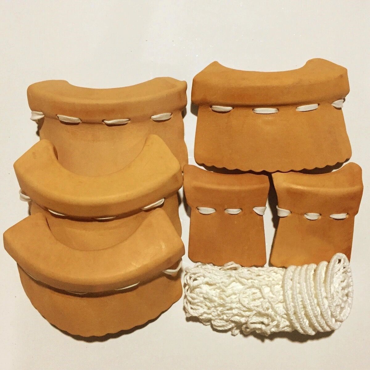 Table tennis table leather calf leather mouth table ball accessories table ball bag opening bag ball table hole leather table leather mouth