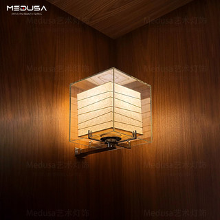 Tokyo andaz hotel ji yutang wandleuchte japanischer stil mittelalterliche wabi-sabi-stil wohnung korridor wohnzimmer dekorative papierlampe