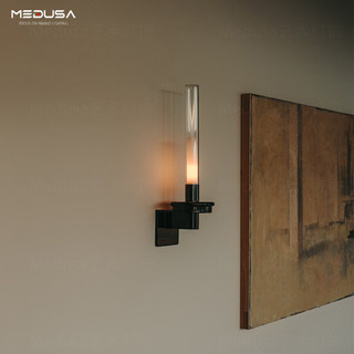 Spanische santa cole wabi-sabi mittelalterliche kerze, französische retro-studie, nachttisch, flur, treppe, wiederaufladbare wandlampe