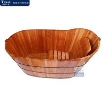 Yugao elderly bath tub wooden barrel health barrel sweat steam barrel household fumigation bidet bucket bath barrel childrens bath