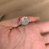 Cool and sparkling pumpkin ring for women, exquisite and beautiful ring, niche design, high-end 2026 new hand jewelry