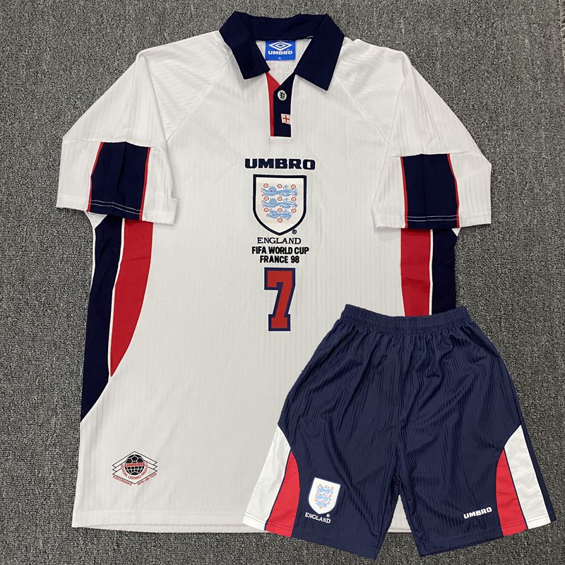 Retro futbol formasi, yenglar, futbol to'plami, 7 o'lcham, 20 o'lcham, kalta yengli