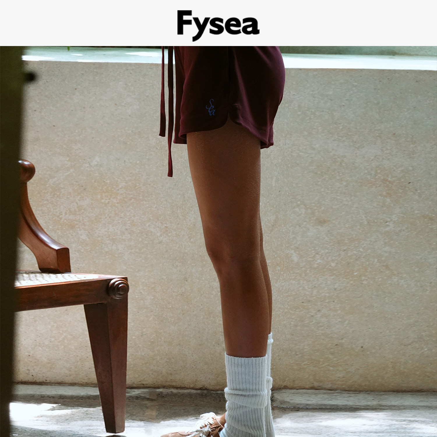 如何挑选合适的Fysea针织系列多色刺绣棉短裤🩳？
