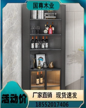 Corner Cabinet Light Luxurious Wall Corner Cabinet Bedroom Containing Storage Side Cabinet Triangle Living-room Sofa Corner Cabinet Rack Wine Cabinet