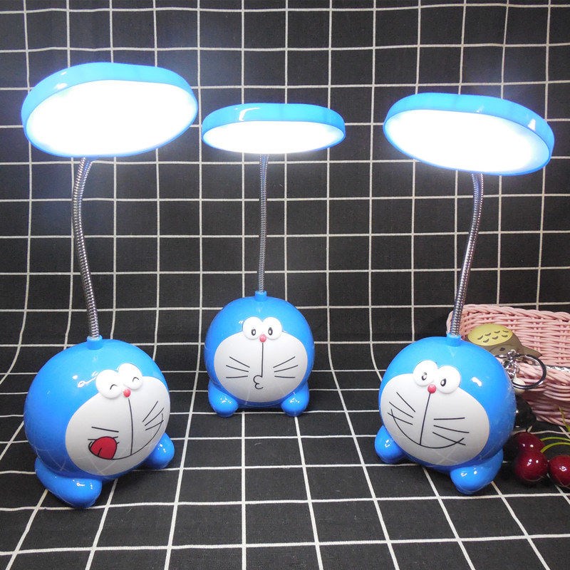 LED table lamp bedroom eye care learning folding charging small night light reading student cute bed headlight dorm