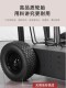 Fitness Sled Weight-Bearing Tank Cart Sled Adjustable Single/Double Resistance Personal Training Home Resistance Energy Cart