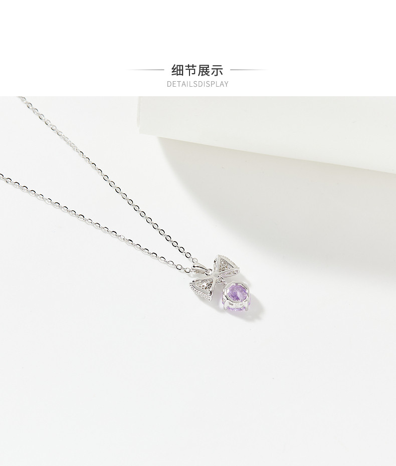 Серебряное ожерелье 三福925银冰花切配件短项链单条 时尚气质首饰配饰链条 Sanfu