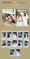 Fashion Magazine C version = A+B cover magazine+12 small cards+aircraft box