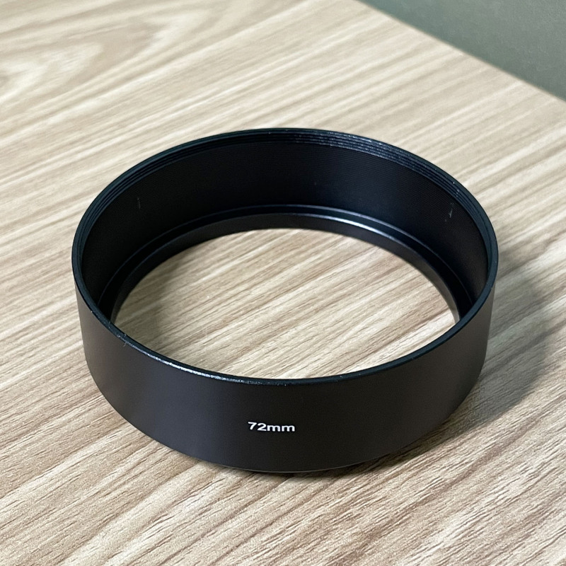 Metal Straight Hollow Lens Hood Suitable for Canon, Nikon, Fuji, Sony 37/39/43/49/55/58/67mm Metal Straight Hollow Lens Hood Suitable for Canon, Nikon, Fuji, Sony 37/39/43/49/55/58/67mm