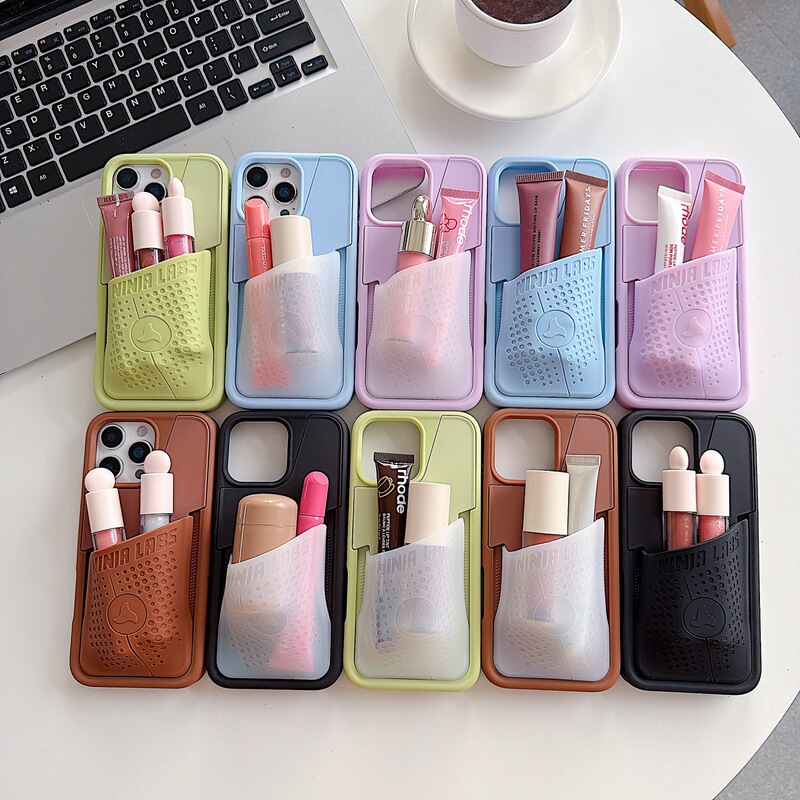 Apple's New Phone Case, American Niche Yoga Pants Style, Large Pocket Silicone Storage, iPhone Phone Case, Drop-Proof Apple's New Phone Case, American Niche Yoga Pants Style, Large Pocket Silicone Storage, iPhone Phone Case, Drop-Proof
