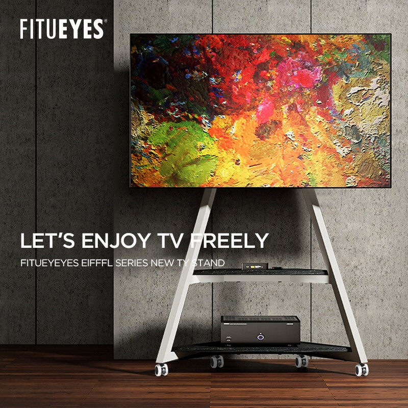 Seek FITUEYES action TV stand landing 65 75 86 inch Xiaomi Sony TV rack universal