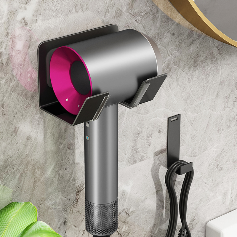 Hair Dryer Storage Rack Bathroom Rack Free Punch Dyson Dyson Hair Dryer Bracket Hair Dryer Hanger - Taobao