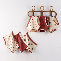 Bala Bala Day Edition Childrens Underwear Women Triangle Four Corners Pure Cotton CUHK Child Cotton Baby Girls Underwear