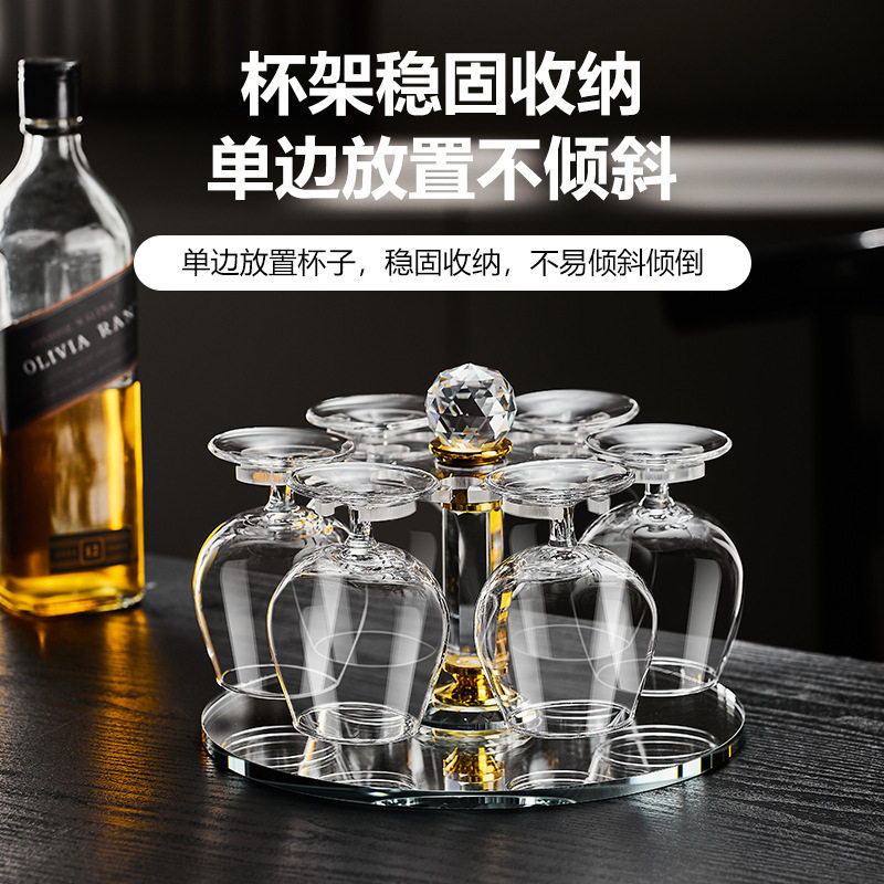 Japanese Brandy Glass Home Set, Liquor Glass, Whiskey Glass, Short-Stemmed Red Wine Glass, Small Cognac Glass Set