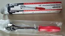 480431P GENIUS Tools 1 2” 36 Teeth Anti-Slip Plastic Handle Ratchet Wrench Canada