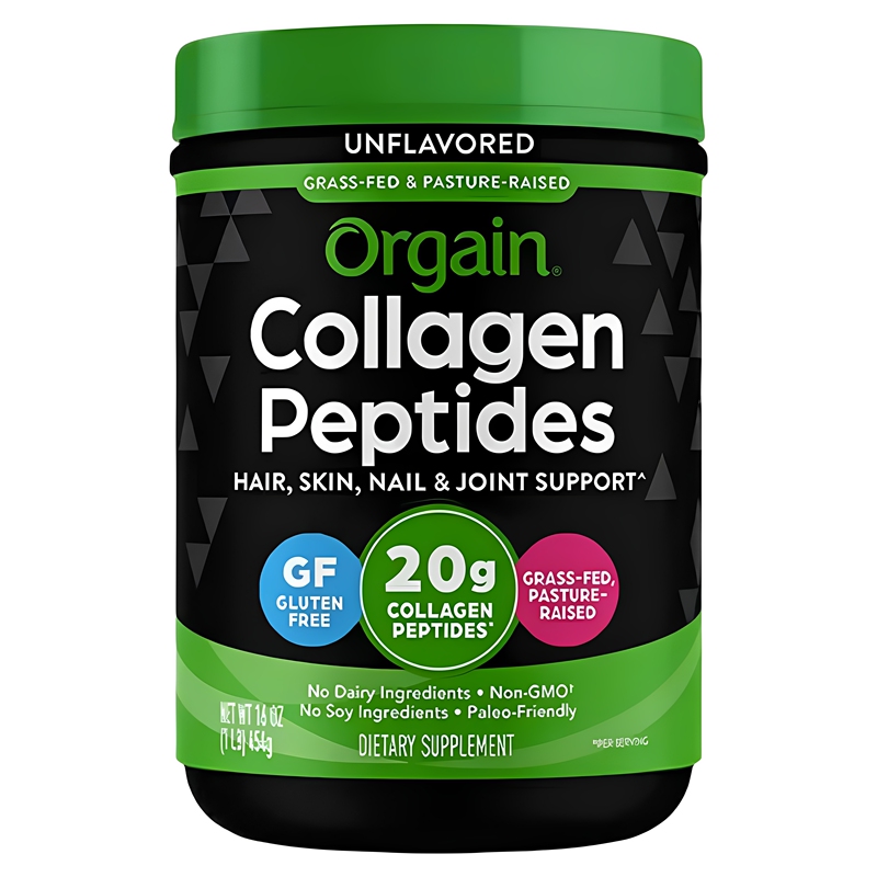 Special Offer】July 2027 - Orgain Pure Bovine Collagen Peptides 454g for Skin Elasticity, Grass-Fed, Near Expiry Date Special Offer】July 2027 - Orgain Pure Bovine Collagen Peptides 454g for Skin Elasticity, Grass-Fed, Near Expiry Date