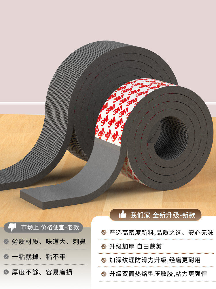 3m Adhesive Chair Silent Foot Pads, Wear-Resistant and Non-Slip Stool Foot Covers, Sofa Bed Foot Pads, Table Anti-Collision Protective Pads