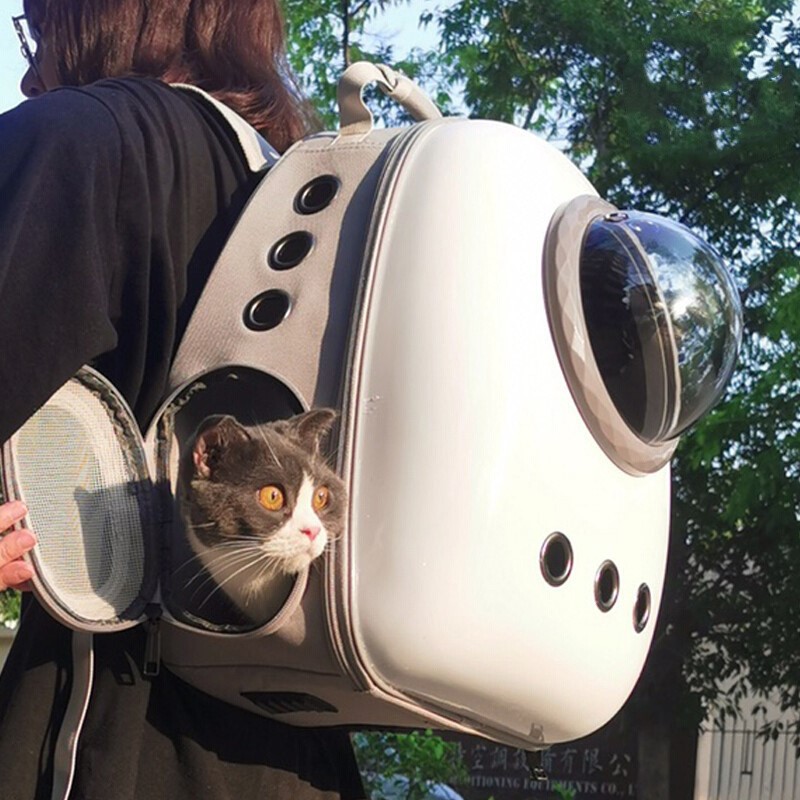 Cat Bag Out of Portable Bag Space Cabin Pets PET-BAG CAT CAGE DOUBLE SHOULDER LARGE-CAPACITY SCHOOL BAG DOG DRESS KITTY SUPPLIES