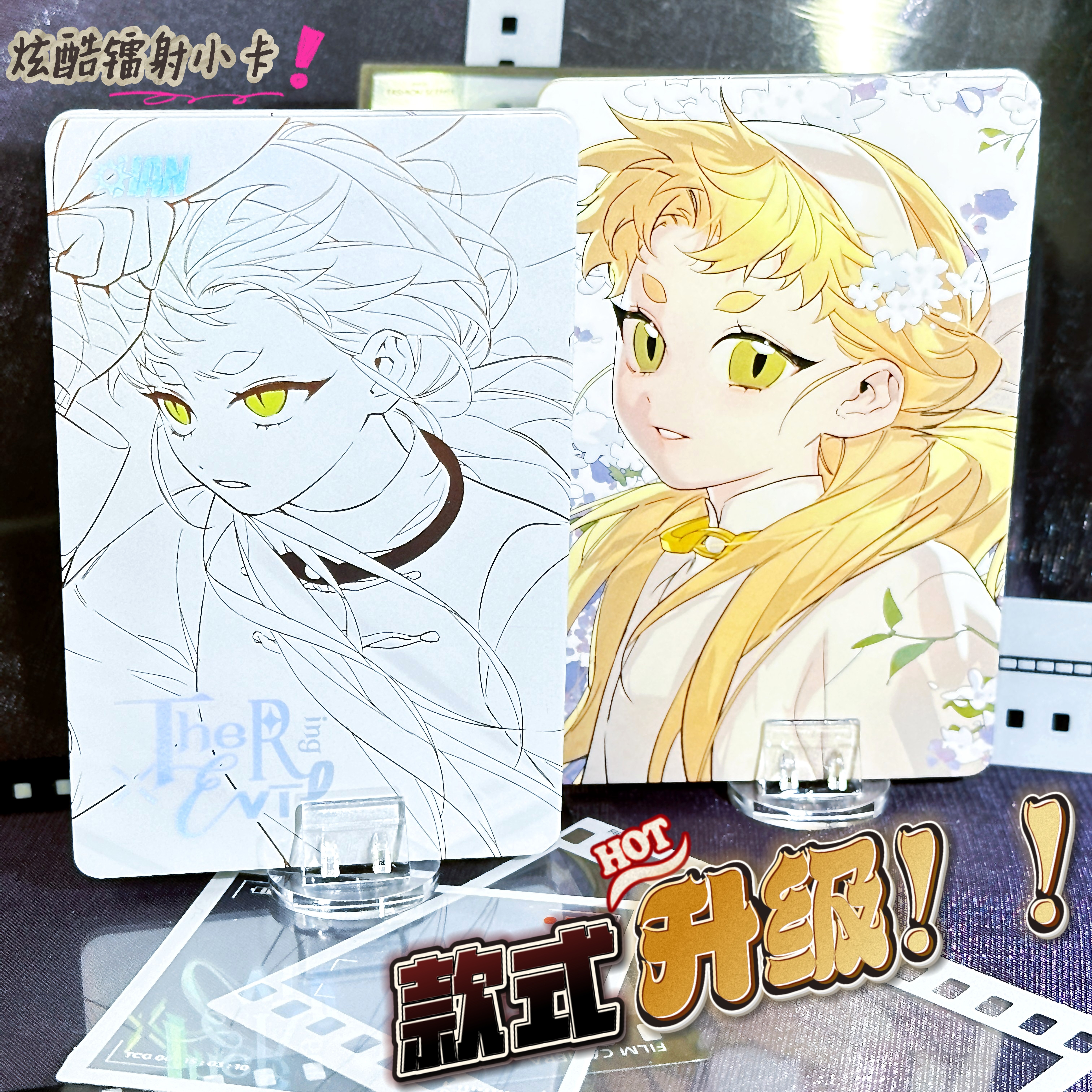 收藏级镭射小卡,还原漫画原作之美!恶之环 -动漫徽章-淘宝好物网