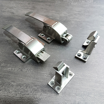 Stainless steel oven door lock freezer handle with adjustable handle buckle handle cold garage door handle