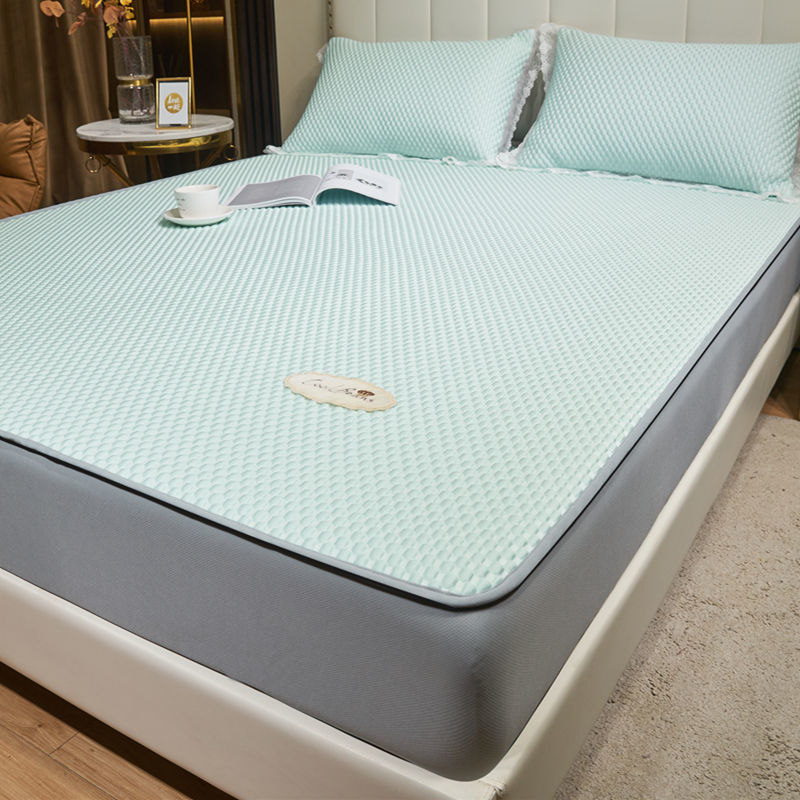 Upscale bed Gasawara Bean Cold Mat Ice Silk Cool Sensation Bed Cover Bed Sheet Full Bag 1 2 m 1 5 m 2 m Single Double