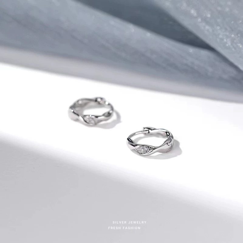 Earrings, silver 925 sample