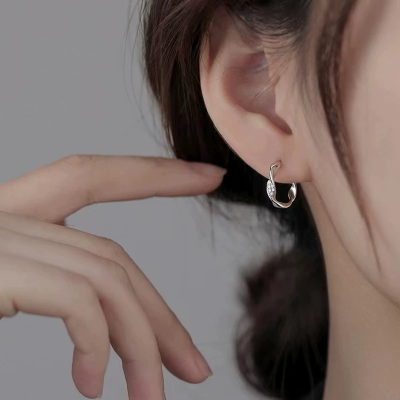 Earrings, silver 925 sample