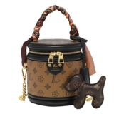 Летняя цепь, небольшая сумка, сумка на одно плечо, Гонконг, из натуральной кожи