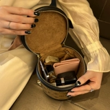 Летняя цепь, небольшая сумка, сумка на одно плечо, Гонконг, из натуральной кожи