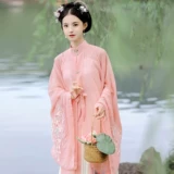 Ханфу женщин китайское китайское розовое платье ханфу танцует женщины