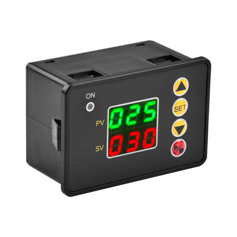 继电器T2310微电脑智能延时时控1路延迟接通断开循环定时LCD数显