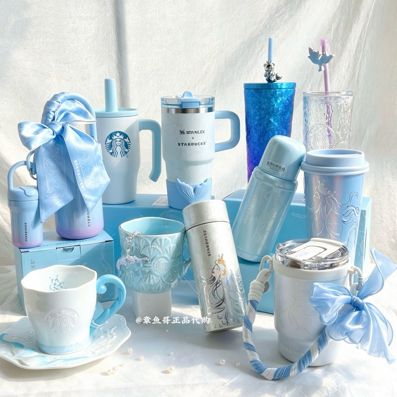 Starbucks Cup, Undersea Adventure Thermos Cup, Coffee, High-Looking, Portable, Large-Capacity Straw Cup, Gift Water Cup for Women Starbucks Cup, Undersea Adventure Thermos Cup, Coffee, High-Looking, Portable, Large-Capacity Straw Cup, Gift Water Cup for Women