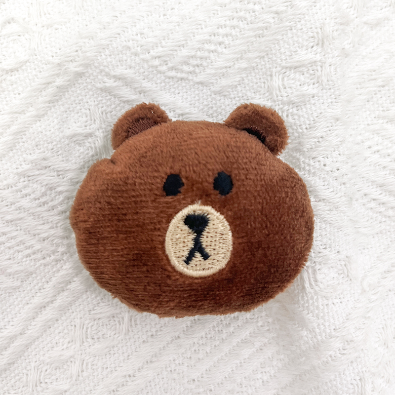 【Z0292 Brown Bear Plush Stand】