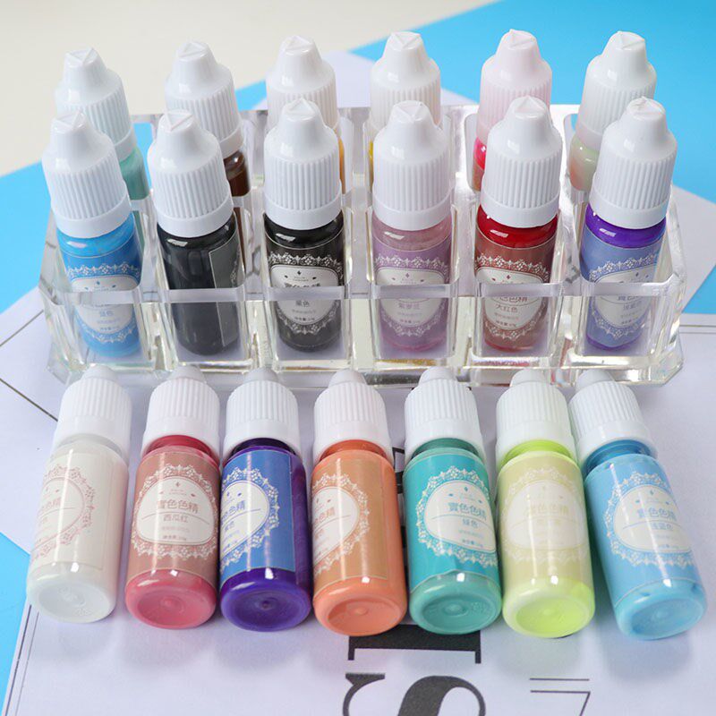Ruixin DIY crystal drop glue solid color color essence macaron color jelly color essence drop glue dyeing