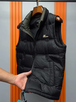 Men's new autumn and winter stand collar down vest 2026