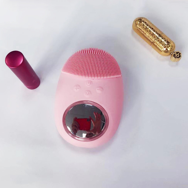 Amazon's New Electric Silicone Facial Cleansing Device, Ultrasonic Microcurrent Beauty Device, Is in Stock Amazon's New Electric Silicone Facial Cleansing Device, Ultrasonic Microcurrent Beauty Device, Is in Stock