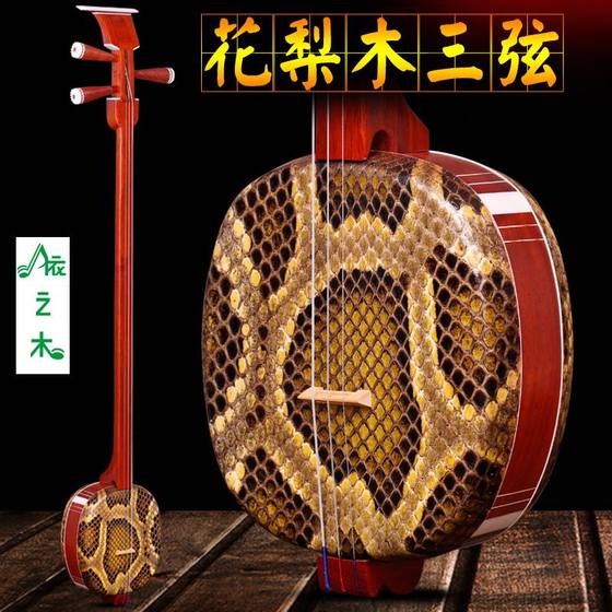쑤저우 국립 악기 홍화리(Honghuali) 소형 삼현악기 연주 시험에 사용됨